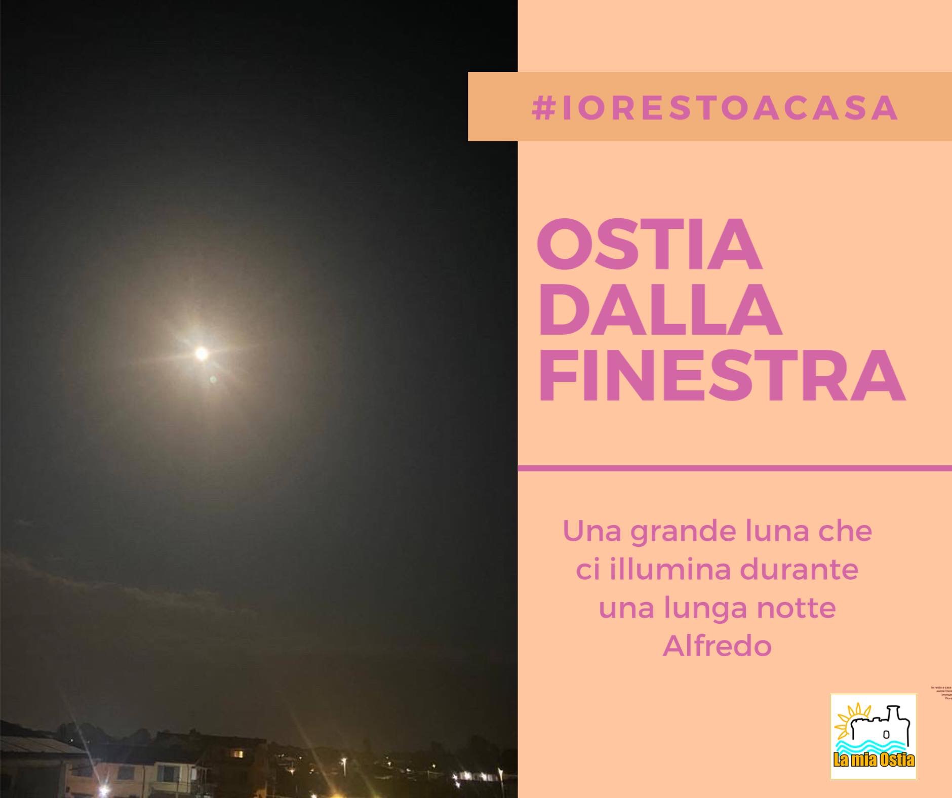 Ostia dalla finestra: mese di aprile